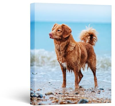 WEGA Custom Canvas Prints with Your Photos(8'' W X 10'' H Framed) Personalized Canvas Wall Art for Bedroom,Living Room,HomeOffice,Chrismas Photo Gifts for Mom,Women,Family