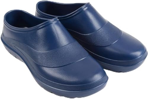 DEMAR leichte Soft Clogs Gartenclogs Gartenschuhe blau Gr. 38 (Soft-Clogs-N)