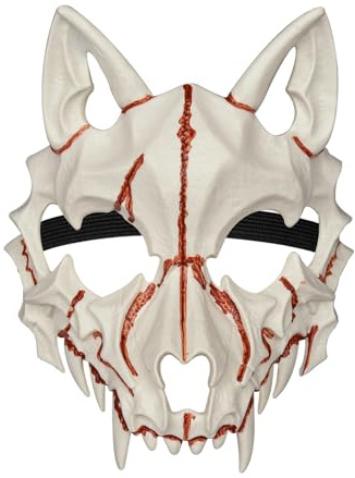 keland Masque Loup Realiste Masque Loup garou Masque Halloween Adulte Femmes Hommes