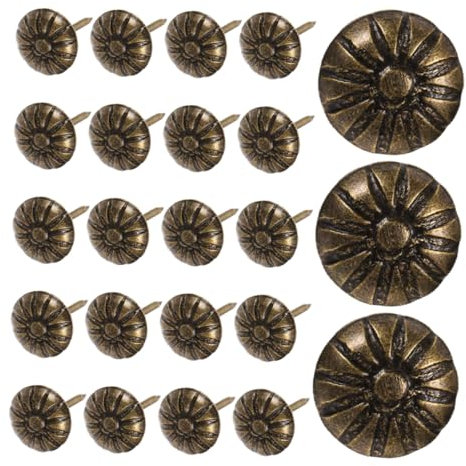 NAMOARLY 1000 Stück Retro Sofa Dekornägel Möbelpolsternägel Nägel Dekoration Teppichnägel Sofanägel Dekorative Nagelnägel Möbelnägel Metallpolsternägel Möbelnägel