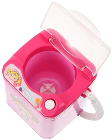 Baluue Electric Makeup Brush Cleaner Machine for Deep Cleaning with Automatic Operation Plastic Body Suitable for Makeup Brushes and Applicators for Home and Travel Use