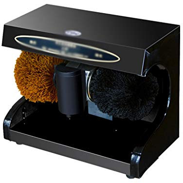 Cireuse à Chaussures électrique, cireuse à Chaussures à Induction Automatique en Acier Inoxydable pour Le dépoussiérage et polisseuse de polioe pour Le dépoussiérage et Le Polissage, Petite cireuse à