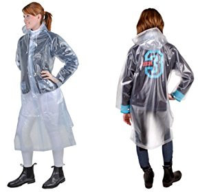 HKM 8243 Regenmantel, Reitregenmantel Seitenschlitz Unisex Kinder 152