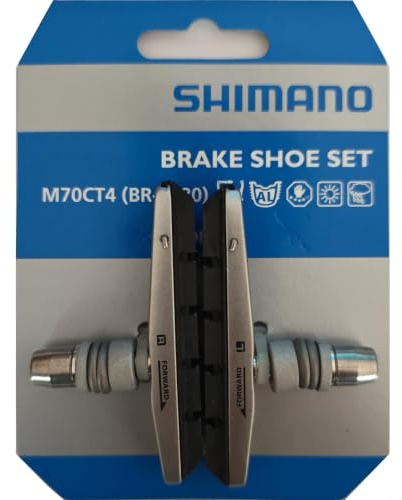 SHIMANO Bremsschuh M70CT4 Paar BR-R573-S, Silber, 1 Paar, Y-8KY98050