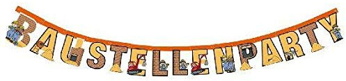 tib Baustelle Buchstabengirlande