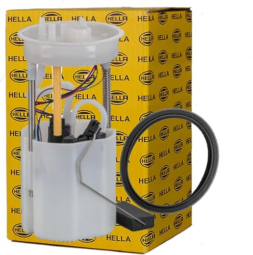 HELLA 8TF 358 106-381 Kraftstoffpumpe - Benzinpumpe - elektrisch - 5-polig | Kompatibel mit: SEAT IBIZA IV, IBIZA IV SC, IBIZA IV ST, SKODA FABIA II, FABIA II Combi, FABIA III, FABIA III Kombi