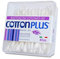 Cotton Plus Bâtons de coton MAKE-UP 80 pièces - Ligne BEAUTY | COTTON FIOC pour le MAKE-UP | Deux têtes différentes, deux fonctions.