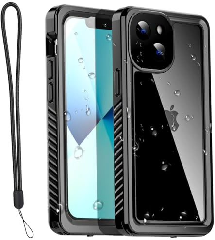 AICase wasserdichte Schutzhülle für iPhone 13 Mini 5,4 Zoll (14,9 cm), schneefest, staubdicht, stoßfest, IP68-zertifiziert, vollständiger Schutz, vollständig wasserdicht, Unterwasserschutz,