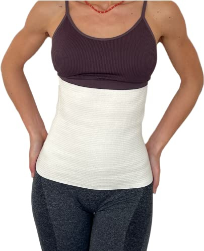 proslim T-active Rückenwärmer Nierenwärmer aus Angora und Merino Wolle für Damen und Herren Leibwärmer, Hüftwärmer, Nierenschutz, Wärmegürtel, Thermo Gurt