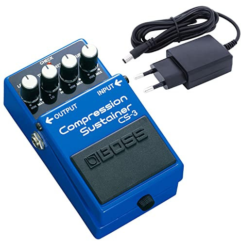 Boss CS3 Compression Sustainer Kompressor Pedal-Effektgerät für Gitarre + keepdrum Netzteil