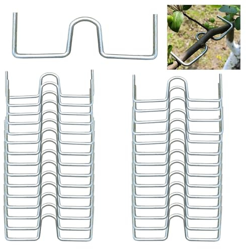 Whcctl 30 Pièces Redresseur de Branches, M-Arbre Branche Extracteur, Épandeur de Branches d'arbre, Outil de Pliage des Branches, 13cm, pour Jardin, Arbre Fruitier, Branche, Support de Plante