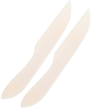 Veemoon 2stücke Falzbein Zum Rillen Falten Und Knicken Von Papier Origami-Papier Bastelwerkzeug Für DIY-handarbeiten Kunstleder Polieren Buchbinden Scrapbooking Papierkarten Basteln
