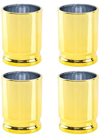 Piceioep 2 unidades / 4 vasos de vino versátiles para viajes, vasos de cerveza pequeños, adecuados para fiestas, reuniones y uso diario
