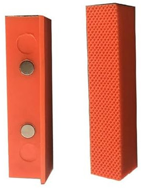 Cojines protectores de mordaza adecuados para protección de superficies y prevención de arañazos en varios materiales, 2 unidades