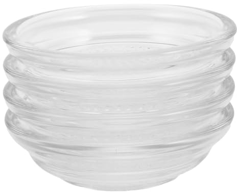 Zerodeko 4 Piezas Platos Transparentes Para Dipping Y Rallador Manual De Y Jengibre Herramienta De Cocina Versátil Para Salsas Aceite Pan Sushi Eventos Hogar