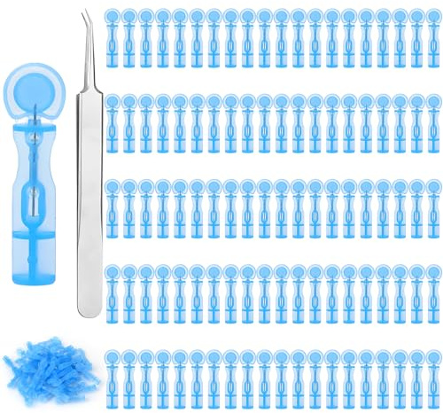 100Pcs Desechables Eliminar Espinillas, Pinzas Para el Acné