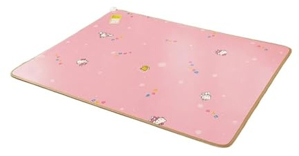 Estera Calefactora De Suelo Cristal Carbono Y Grafeno, Alfombra Eléctrica For Sala Estar Hogar Calentamiento RáPido(Powder,100x200cm)