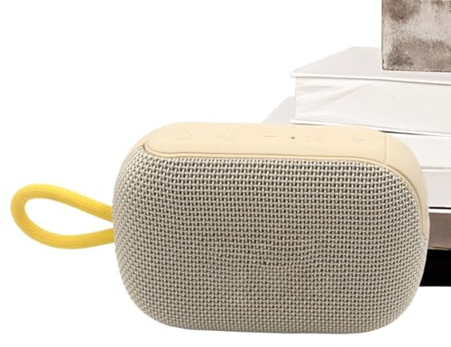 Générique Enceinte Portable,Enceinte Audio Anti-Poussière avec Lumière | sans Fil Basse,pour Plage Camping Randonnée Fête Extérieur Voiture Voyage Maison Chambre
