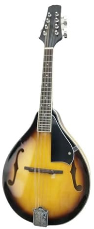 Mandolina Profesional Mandolina Instrumento Musical Creativo Con Madera De Tilo Única Y Ocho Cuerdas Perfecto Para Principiantes(2)