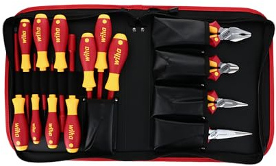 Insulated Screwdriver/Pliers Set, 14 Pc by Wiha Tools