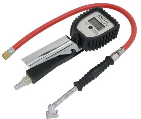 Neilsen CT1371 Tyre Inflator with 360° Dial – 220 PSI / 16 BAR – Pistol Grip & Rubber Protected Gauge – Ideal for Tyre Inflation in Garages, Workshops & Vehicle Maintenance