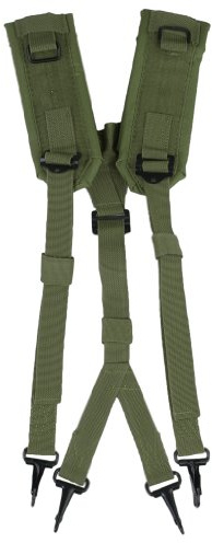 Mil-Tec - Tirantes US LC2, verde oliva
