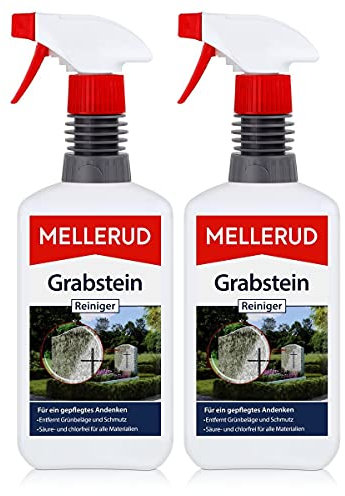 2x Mellerud Grabstein Reiniger 500 ml