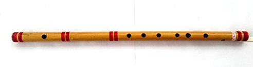 Nadsadhna Querflöte, G# Bass, 63,5 cm, Dd# 440, professionell, Bansuri, Nylondrahtgebunden, indisch 63,5 cm
