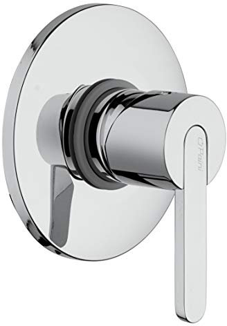 Paini - Gaia 690 Rubinetto Miscelatore Bagno Monocomando per Doccia da Incasso, finiture Cromate e brillanti, Design accattivante, interamente prodotto e lavorato in Italia