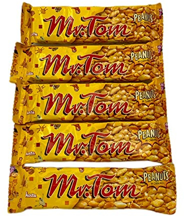 (Pack of 5) Mr Tom Peanut Bar 40g
