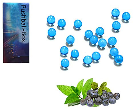 Menthol Hülsen Aroma Kapsel e Zigarette Aroma e Zigarette Menthol Zigaretten Gemischte Perlen Und 1 Push-Burst-Perlen Menthol (600 Perlen Und 1 Pushball-Box Für Pc)