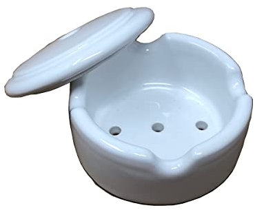 Scatola di Derivazione in Porcellana ø70mm - 4 Uscite. Colori: Bianco e Nero (Bianco)