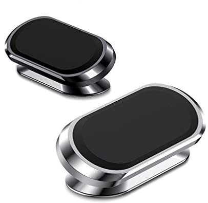 JXBCGAL Soporte para Móvil de Coche, Rotación de 360 °, Soporte para Coche y Smartphone (2 Unidades)