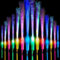 12PCS Bâton lumineux en fibre,Multicolores Bâtons lumineux,3 Modes Colorés Clignotants,Baguettes Lumineuses à Fibre Optique,Bâton Lumineux LED pour Concert Anniversaire Fête Mariage