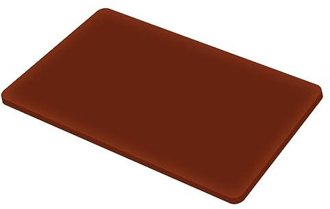 Hygienic Coloured Chopping Board for Kitchen - Lightweight, Easy to Handle Plastic, Extra Thick Non-Stick Cutting Surface