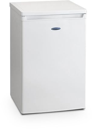 ICEKING RHZ552EW Freestanding Undercounter Freezer, 91L Capacity, White, 4 Star Freezing, Adjustable Thermostat, Energy Efficient, Quiet Operation – Ideal for Kitchen or Utility Room