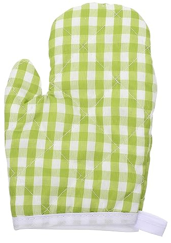 Hoement Children's Thermal Gloves Grill Gloves Washable Oven Mitt Kitchen Baking Mitts Anti Scald Baking for Boys Oven Glove Oven Mitts for Real Food Polyester