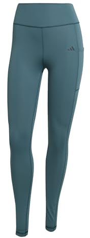 Adidas Damen Leggings Optime Stash Pocket High Waisted 7/8 Tights
