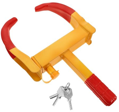 TOKIDNY Ganascia Bloccaruota Per Auto e Sicurezza e Facile Installazione Blocco Portatile Design Per Pneumatici