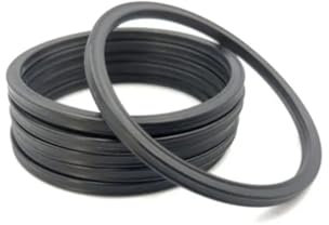 Hardware fittings NBR X Ring, Four lip Seal Ring, Nitrile Rubber, Elastic, for Hydraulic Cylinders, Pistons, Piston rods.CS 6.99mm Seal washer(ID 37.5MM (5PCS)_6.99MM)