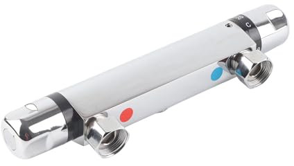 Thermostatisches Duschventil, Thermostatisches Thermostatventil, Duschventil, Mischventil, Thermostatventil, Messing, 20 ℃ Bis 50 ℃, Wassertemperatur-Regulierungsventil mit