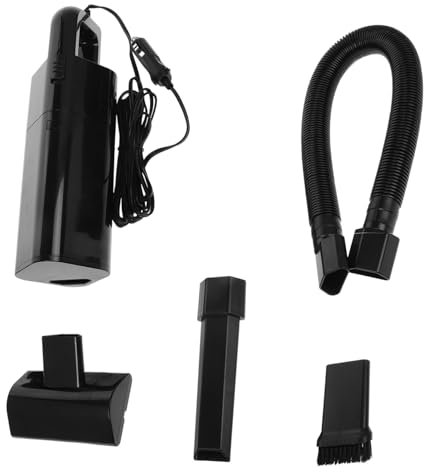 MUCKLILY Aspirateur Voiture Portable Nettoyeur Intérieur De Voiture avec Accessoires Aspirateur à Main pour Poussière Et Débris
