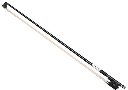 Ausgewogener Carbonfaser -Cello -Bogen, Glattes Spielen, Leuchtendem Sound, 4/4 Cello -Ersatz, mit Ebenholzfrosch, Pariser Augen