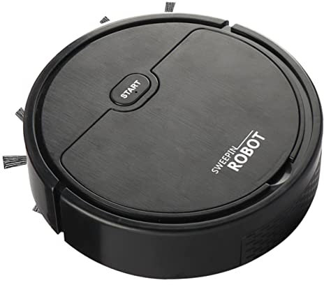 Veemoon Aspirateur Robot Électrique Pour Sol Robot Balayeur Et Nettoyeur Avec Brosse Autonomie Charge Heures