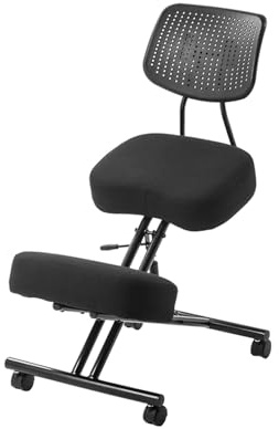 Generisch Verstellbarer ergonomischer Kniestuhl, Computerhocker mit guter Körperhaltung, mit höhenverstellbarer gepolsterter Rückenlehne, for das Home Office