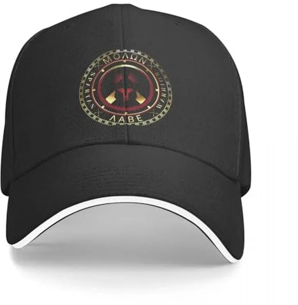 Cappello Caldo da Uomo per Donna Casco Chiave Greca Oro Nero Cappellino da Baseball Rosso Cappellino Solare Regalo alla Moda per Donne Maschili
