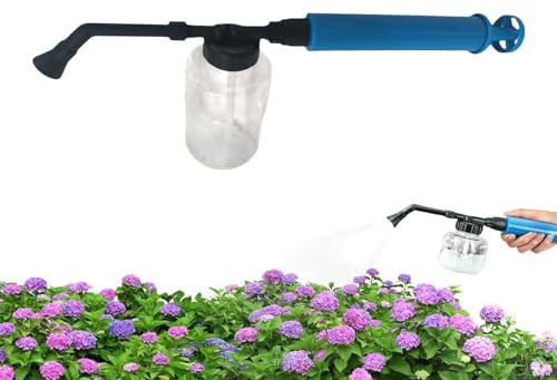 Plumeau De Poudre De Jardin – Pulvérisateur De Terre De Diatomées, Outil De Pompe À Air | Distributeur Push Pull Pour Tomates, Poivrons, Fraises, Application, Distribution Uniforme, Durable,
