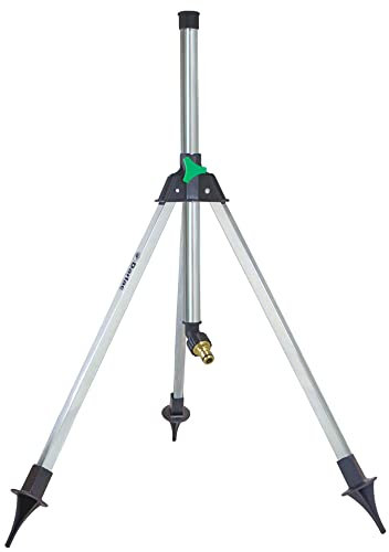 Darlac Adjustable Tripod for Garden Sprinklers – Ideal for Gardens with Elevated Plants or Shrubs – Extends from 530mm to 860mm – Compatible with the Darlac Hose Fitting Range