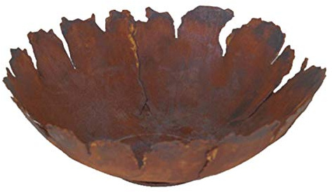 Saremo Rost Feuerschale mit Rissen ca. 45 cm D | SA-ScRK2