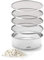 LACOR 4 AUSTAUSCHBARE MASCHE-SIEB. 20 cm, Edelstahl, Silber, 68340